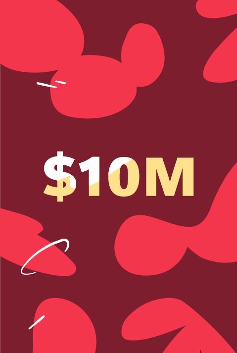 $10 million graphic