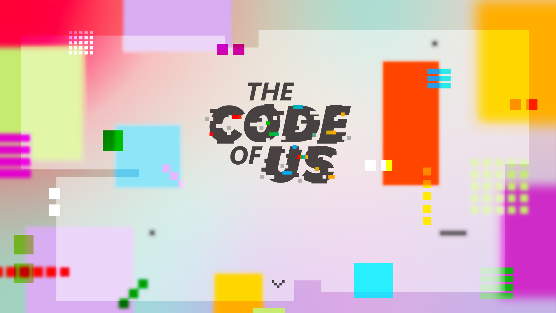 Code of Us colorful illustration